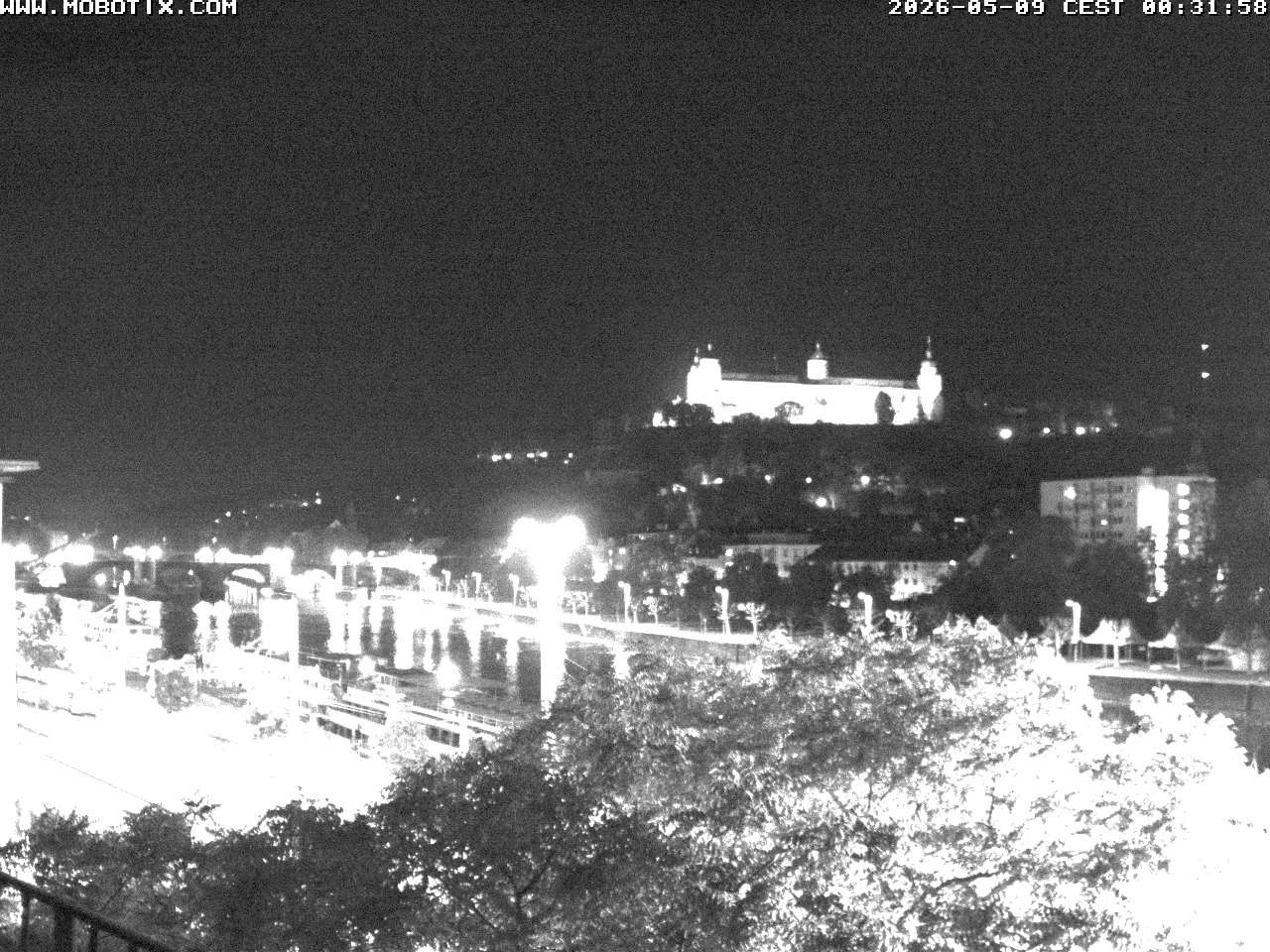 Archiv Foto Webcam Würzburg - Festung Marienberg