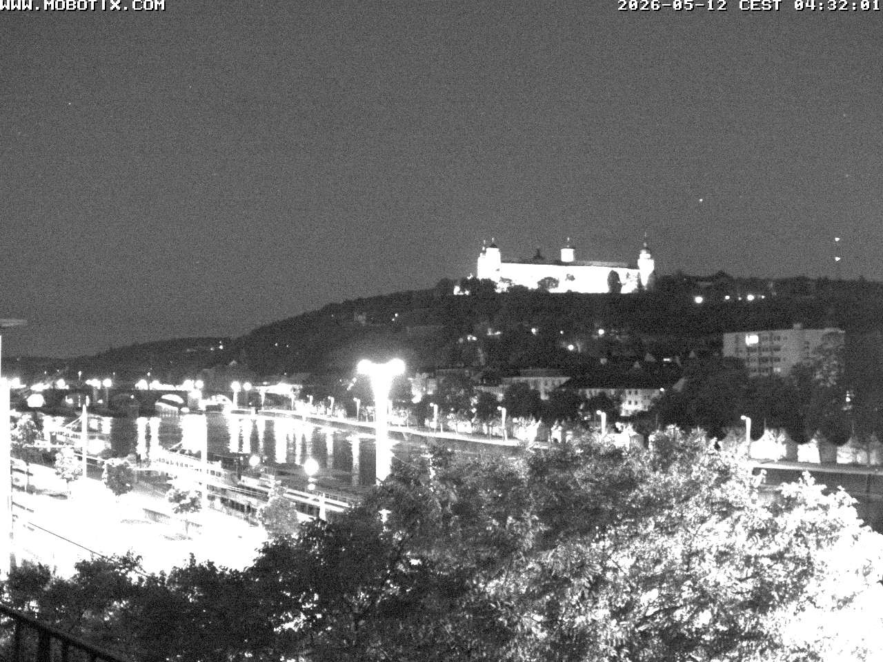Archiv Foto Webcam Würzburg - Festung Marienberg