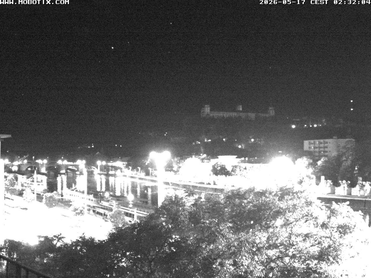 Archived image Webcam Fortress Würzburg, Bavaria
