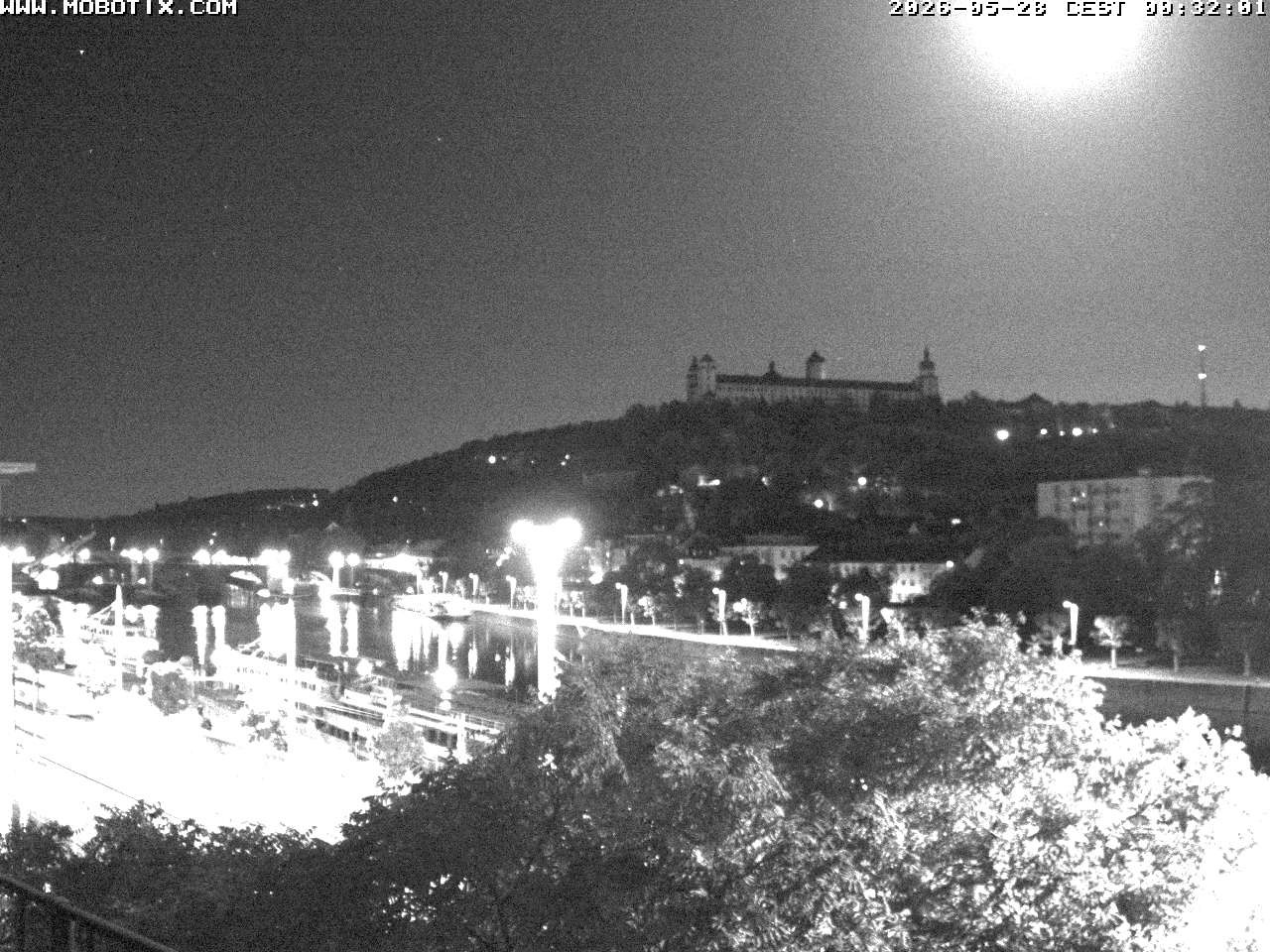 Archiv Foto Webcam Würzburg - Festung Marienberg