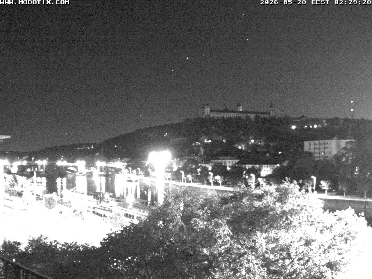 Archiv Foto Webcam Würzburg - Festung Marienberg