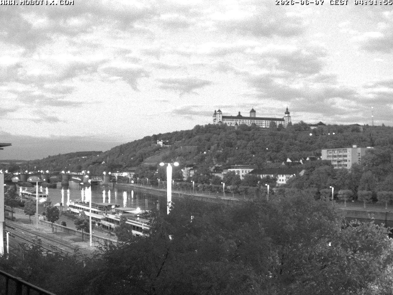Archiv Foto Webcam Würzburg - Festung Marienberg