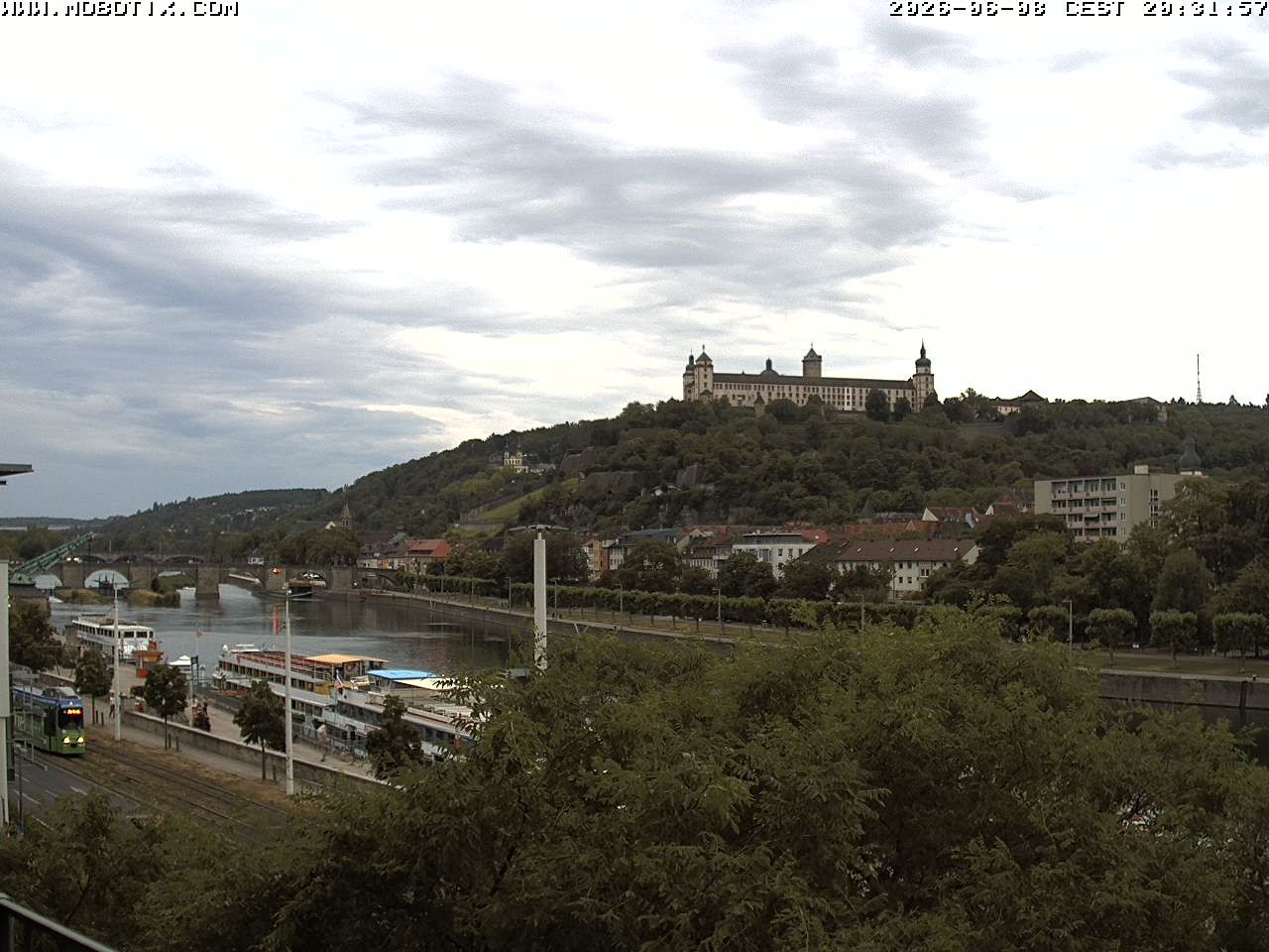Archiv Foto Webcam Würzburg - Festung Marienberg