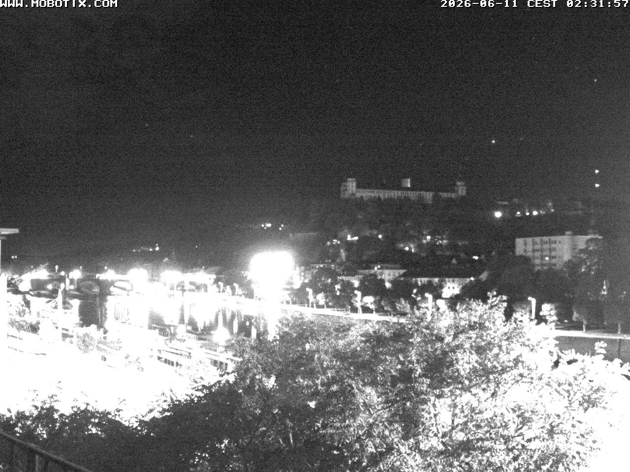 Archiv Foto Webcam Würzburg - Festung Marienberg