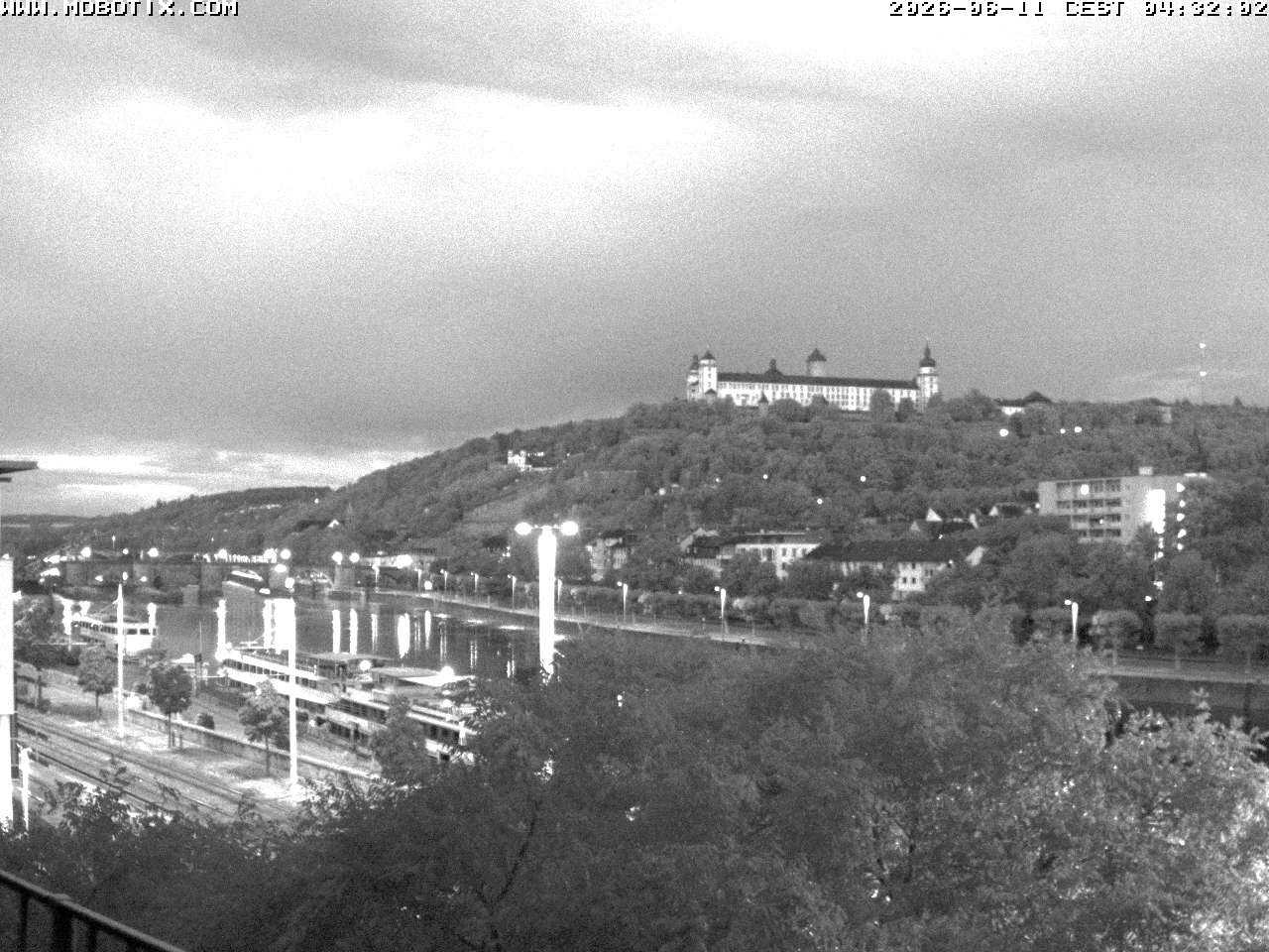 Archiv Foto Webcam Würzburg - Festung Marienberg