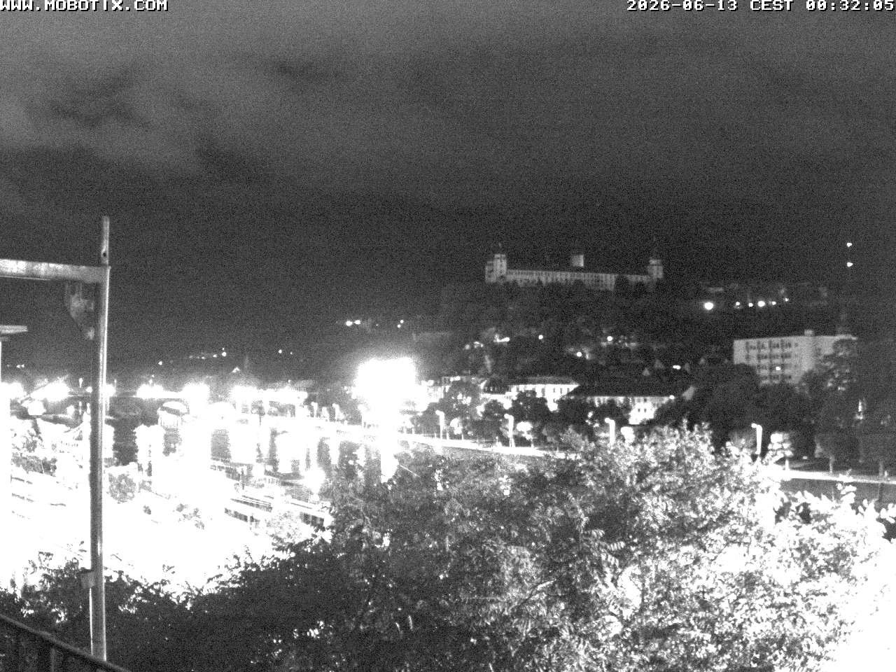 Archiv Foto Webcam Würzburg - Festung Marienberg