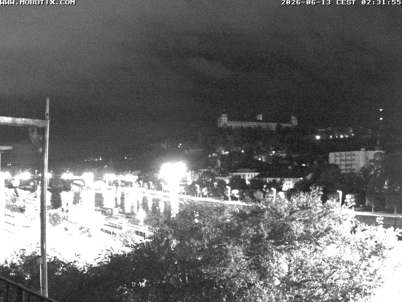 Archiv Foto Webcam Würzburg - Festung Marienberg