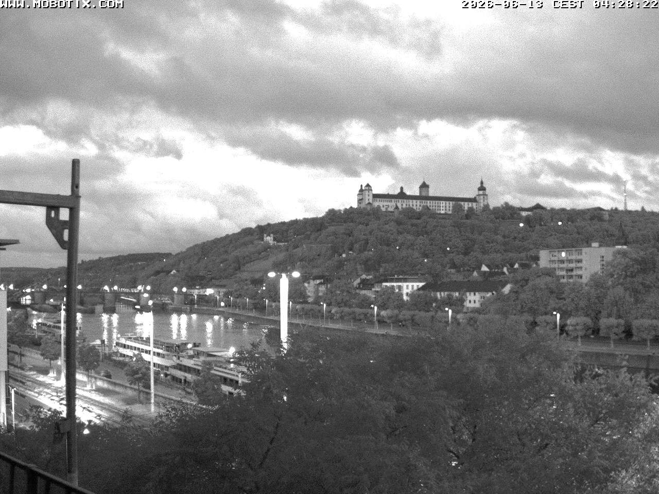 Archiv Foto Webcam Würzburg - Festung Marienberg