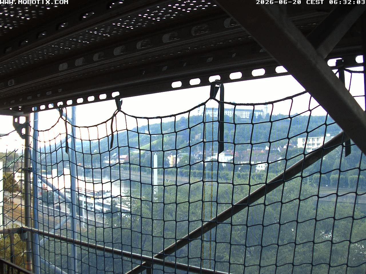 Archived image Webcam Fortress Würzburg, Bavaria