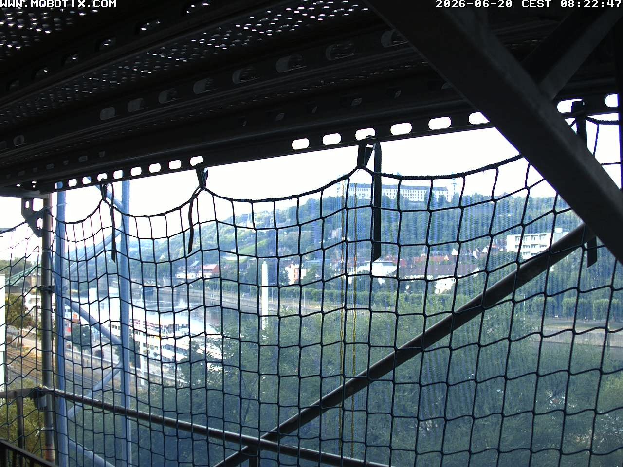 Archived image Webcam Fortress Würzburg, Bavaria