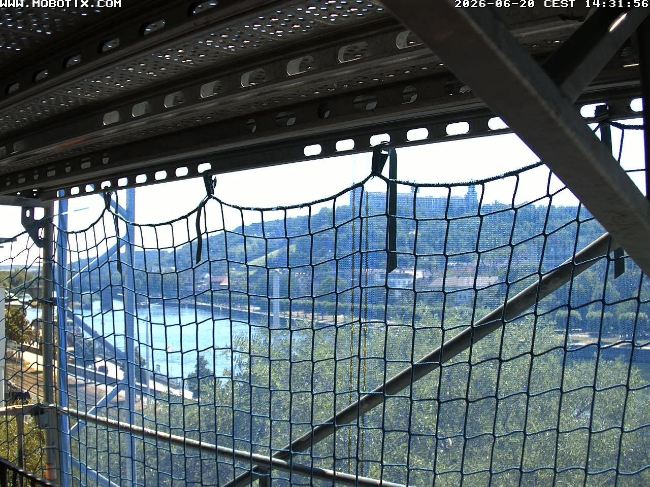 Archived image Webcam Fortress Würzburg, Bavaria