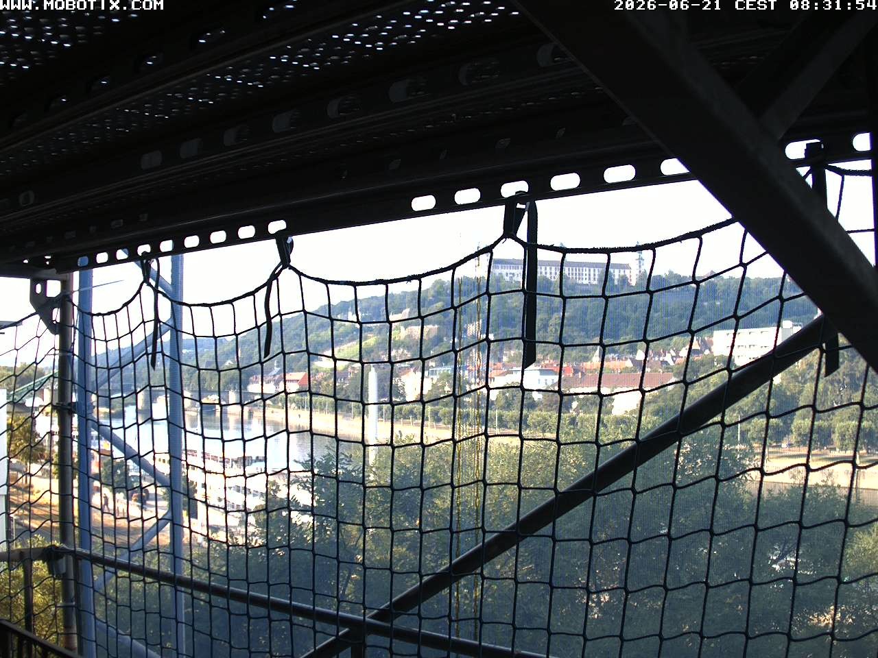 Archived image Webcam Fortress Würzburg, Bavaria