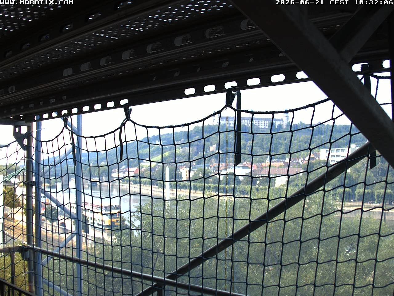 Archived image Webcam Fortress Würzburg, Bavaria