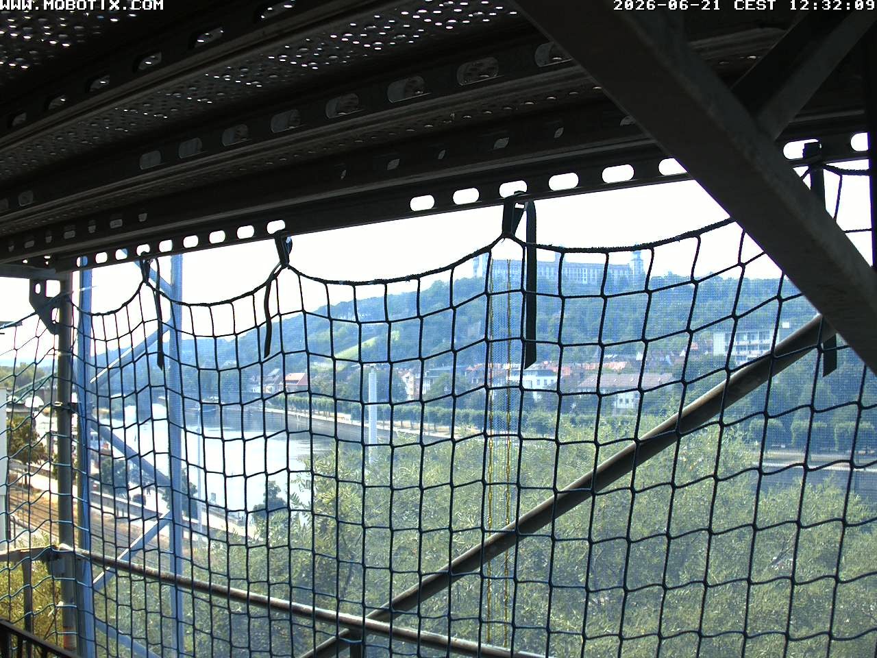 Archived image Webcam Fortress Würzburg, Bavaria