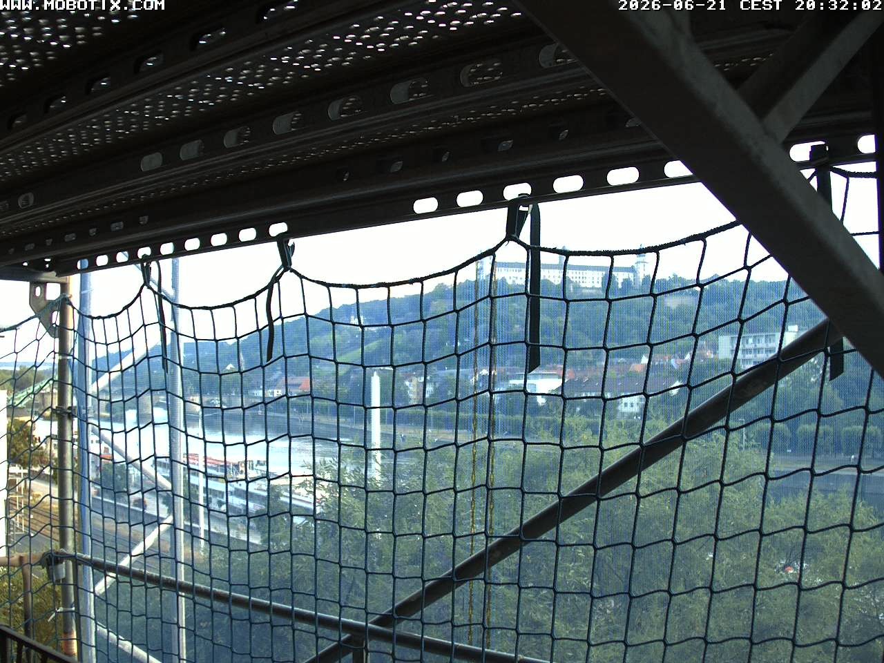 Archived image Webcam Fortress Würzburg, Bavaria