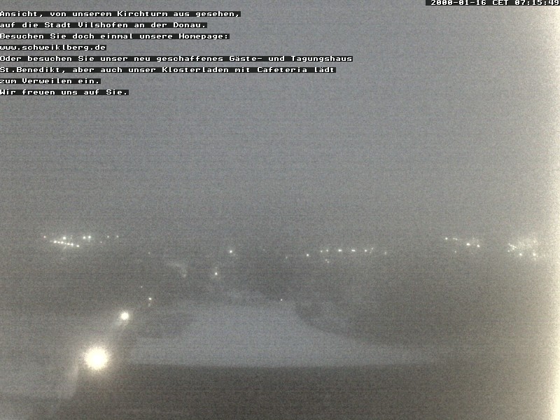 Archiv Foto Webcam Abtei Schweiklberg