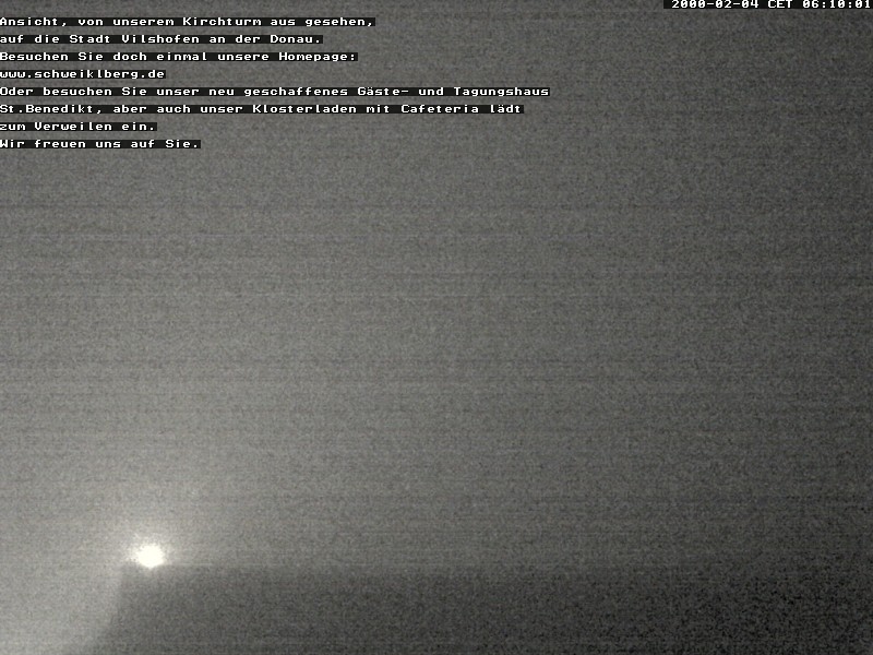 Archiv Foto Webcam Abtei Schweiklberg