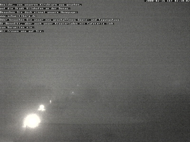 Archiv Foto Webcam Abtei Schweiklberg