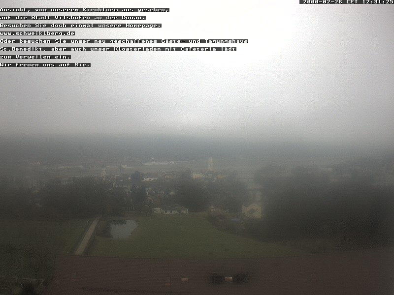 Archived image Webcam Monastery Schweiklberg