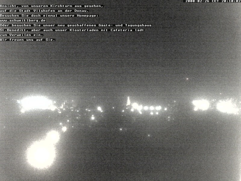 Archived image Webcam Monastery Schweiklberg