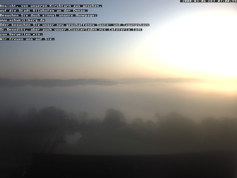 Archiv Foto Webcam Abtei Schweiklberg