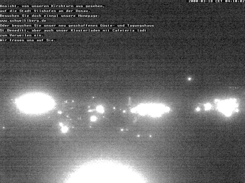 Archived image Webcam Monastery Schweiklberg