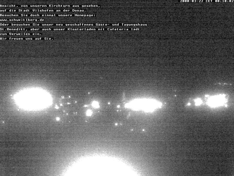 Archived image Webcam Monastery Schweiklberg