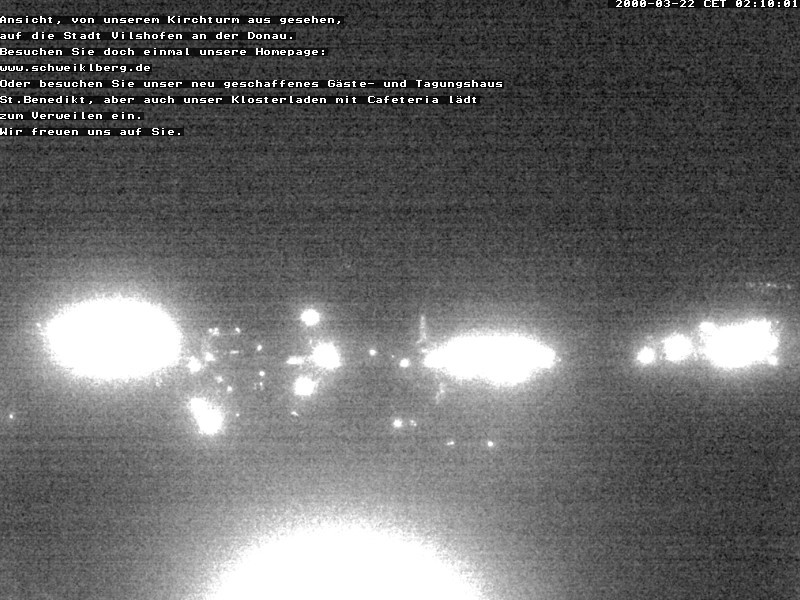 Archived image Webcam Monastery Schweiklberg