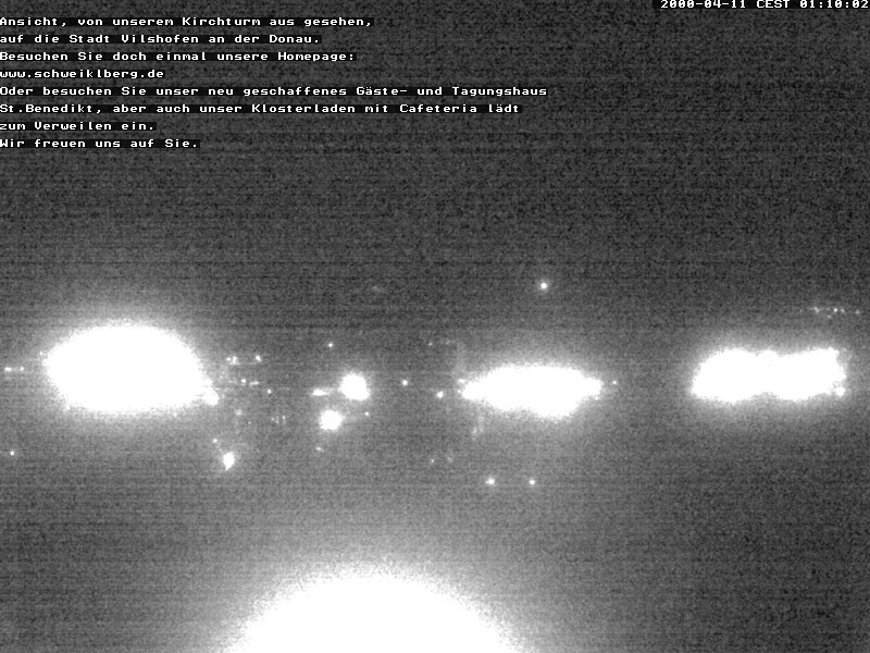 Archived image Webcam Monastery Schweiklberg