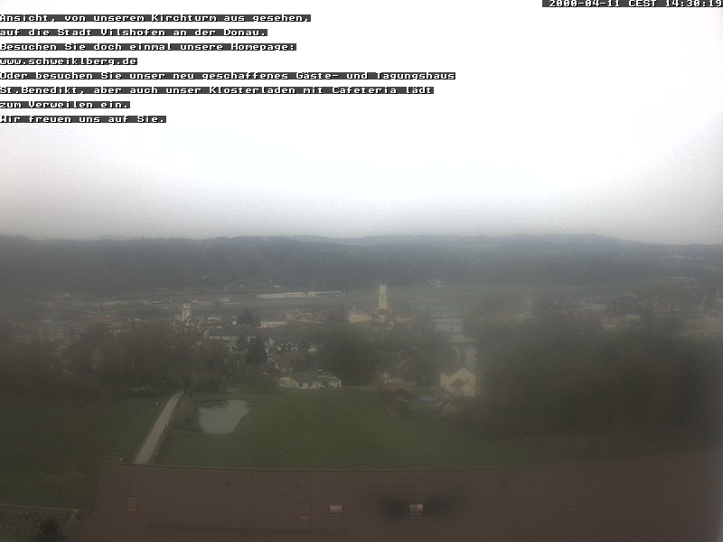 Archived image Webcam Monastery Schweiklberg
