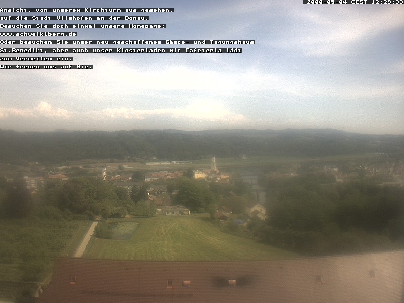 Archived image Webcam Monastery Schweiklberg