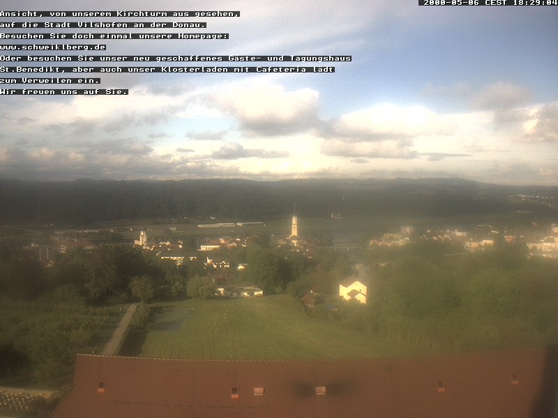 Archived image Webcam Monastery Schweiklberg