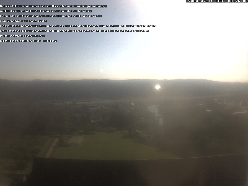Archived image Webcam Monastery Schweiklberg