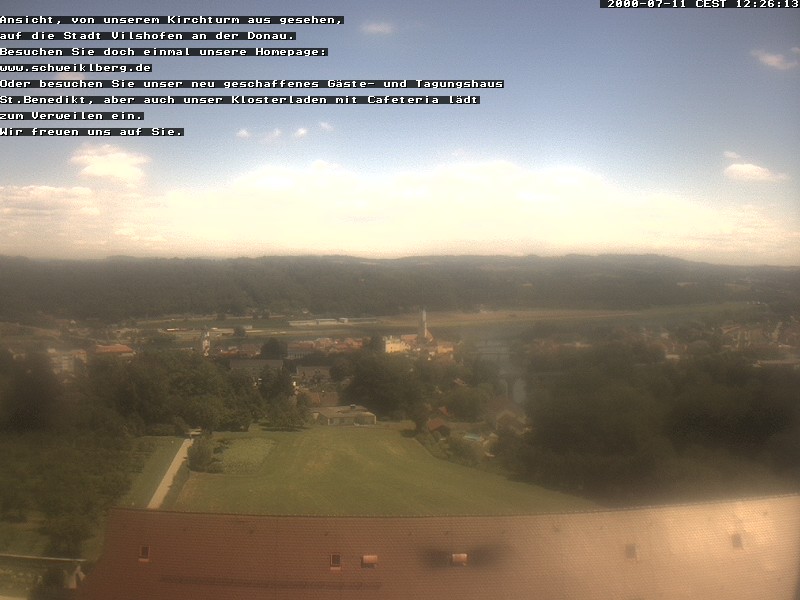 Archived image Webcam Monastery Schweiklberg