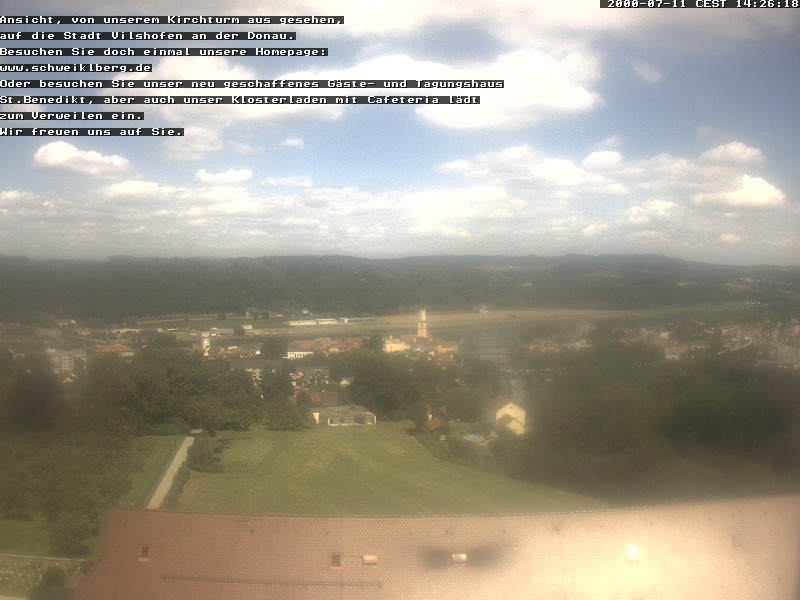 Archived image Webcam Monastery Schweiklberg