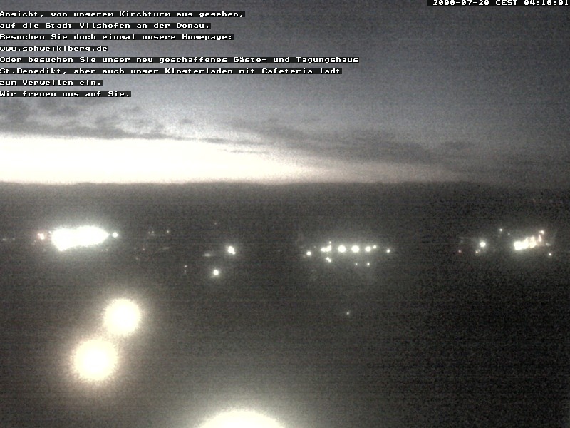 Archived image Webcam Monastery Schweiklberg