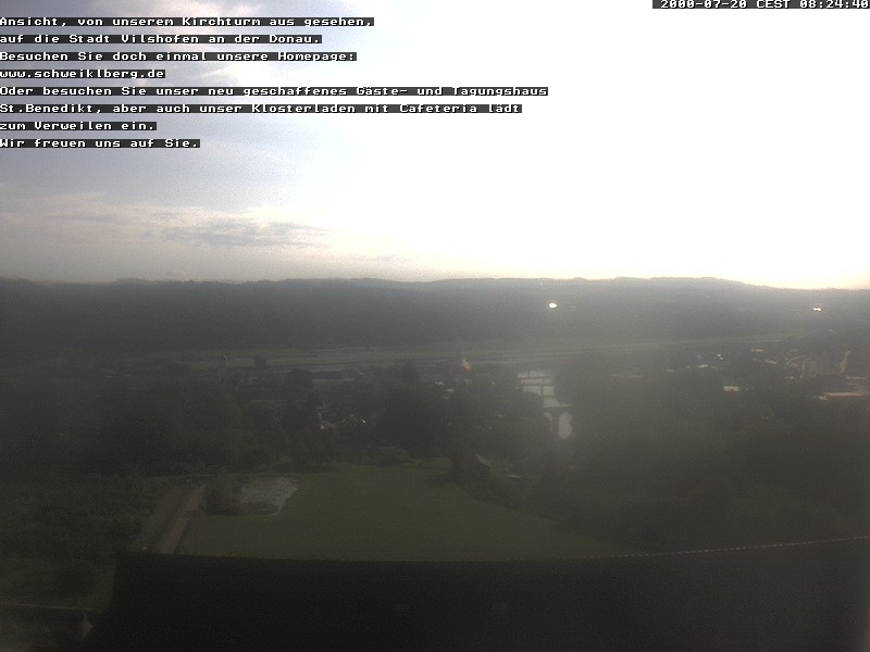Archived image Webcam Monastery Schweiklberg