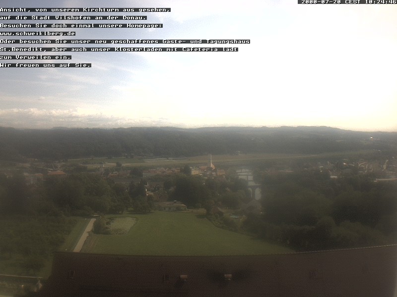 Archived image Webcam Monastery Schweiklberg