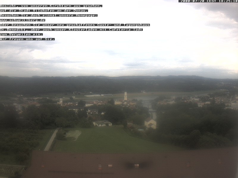 Archived image Webcam Monastery Schweiklberg