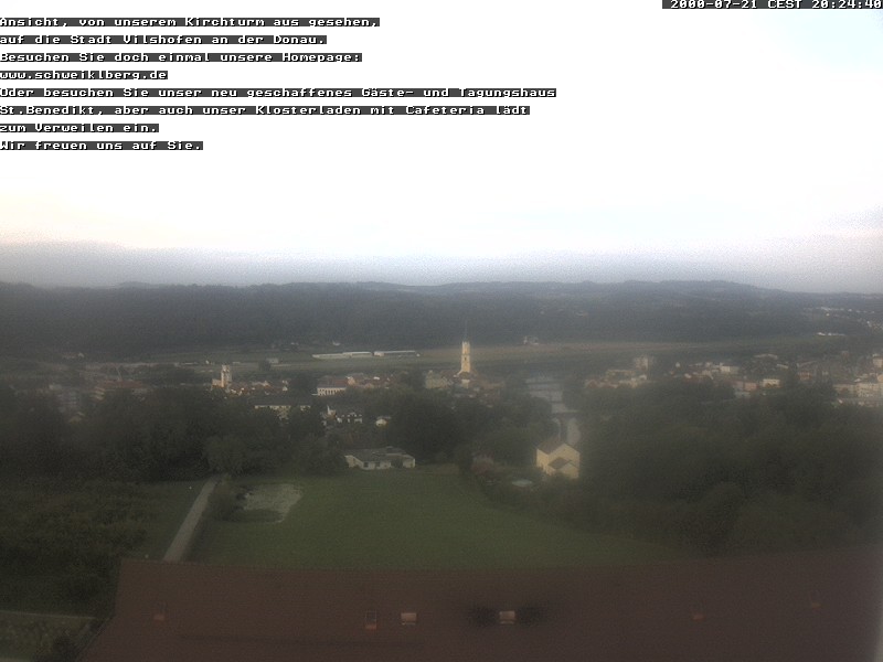 Archived image Webcam Monastery Schweiklberg