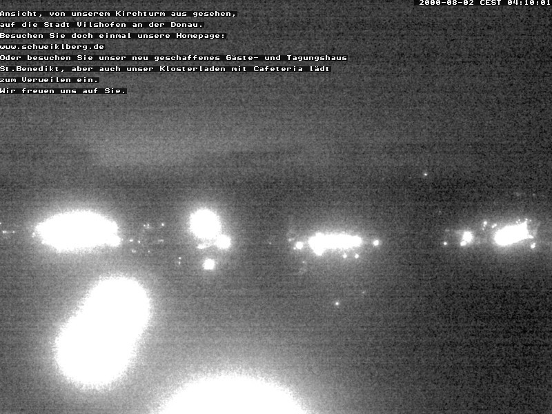 Archived image Webcam Monastery Schweiklberg