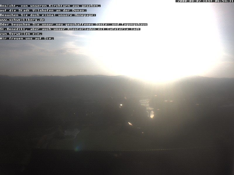 Archived image Webcam Monastery Schweiklberg