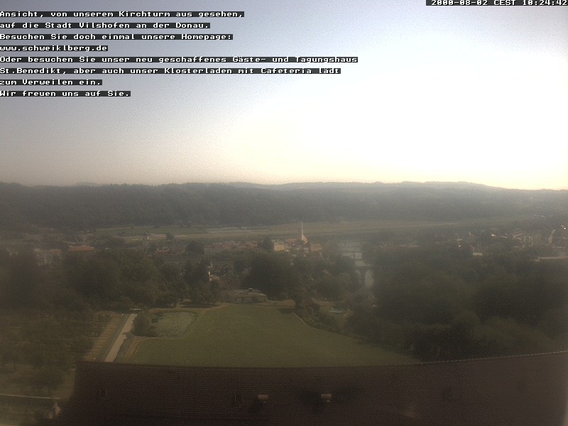 Archived image Webcam Monastery Schweiklberg
