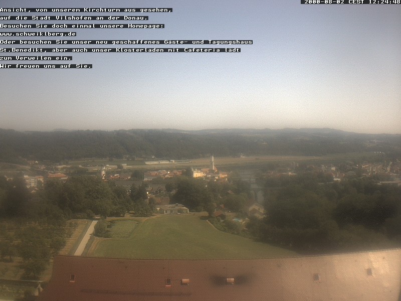Archived image Webcam Monastery Schweiklberg