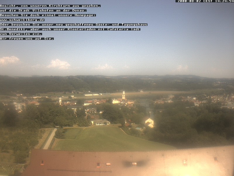 Archived image Webcam Monastery Schweiklberg