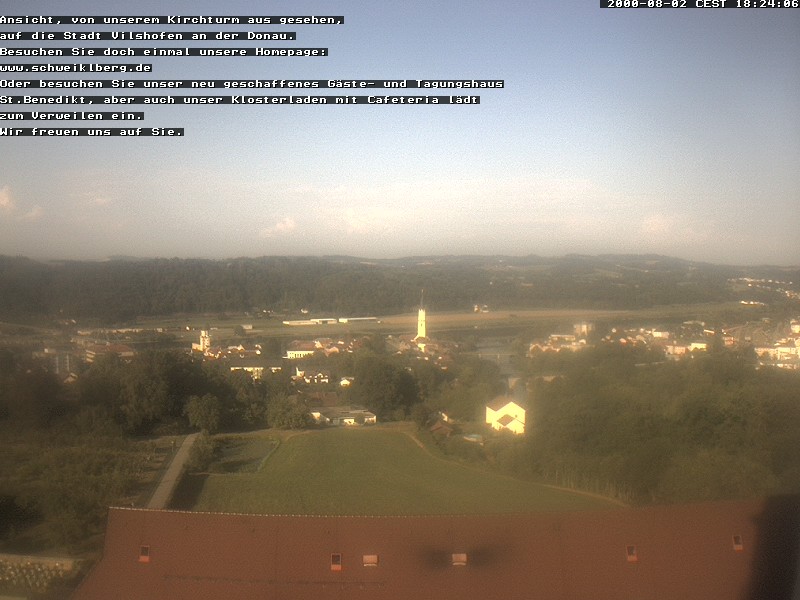 Archived image Webcam Monastery Schweiklberg