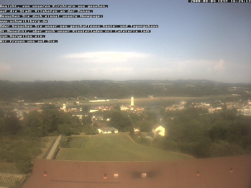 Archived image Webcam Monastery Schweiklberg
