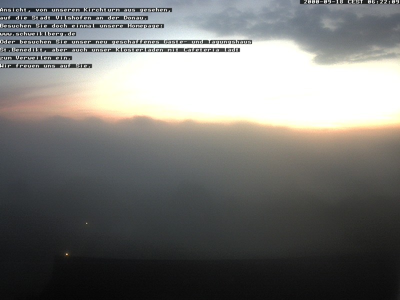 Archiv Foto Webcam Abtei Schweiklberg