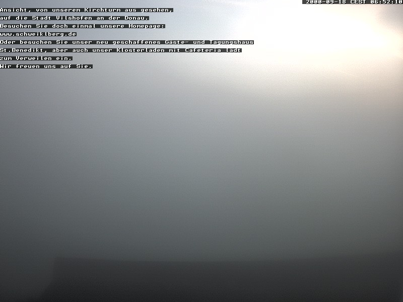 Archiv Foto Webcam Abtei Schweiklberg