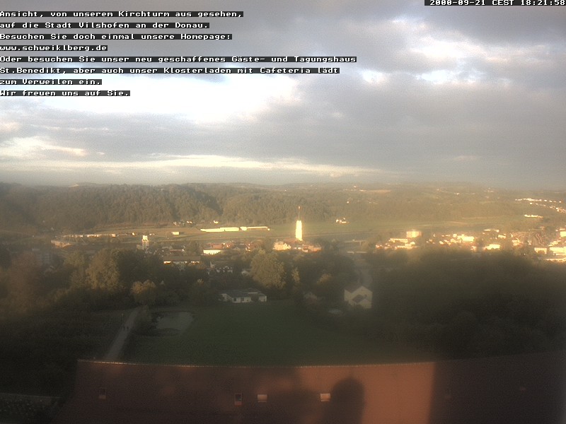 Archived image Webcam Monastery Schweiklberg